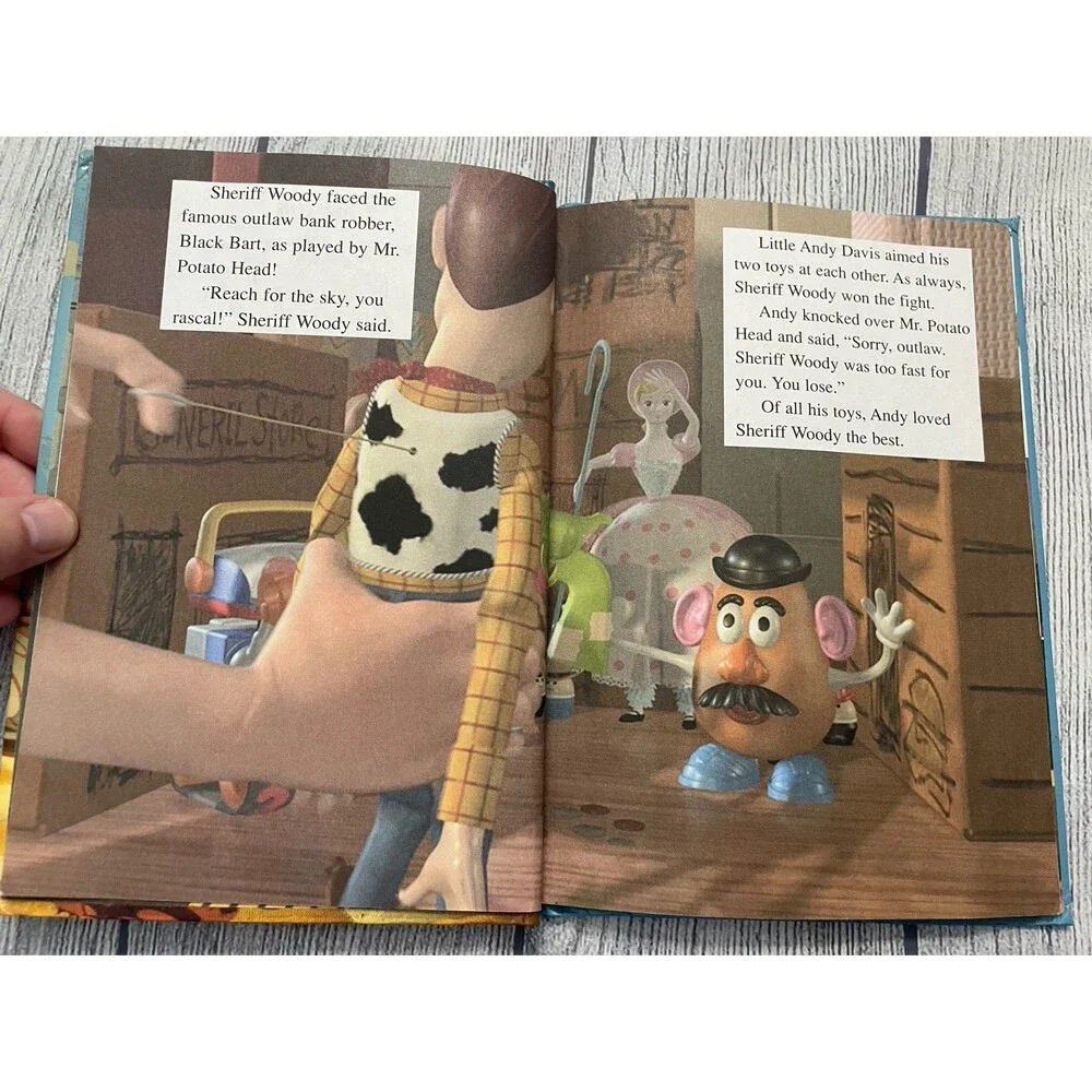 Vintage Vtg Disney Toy Story Hardcover Book, 1996